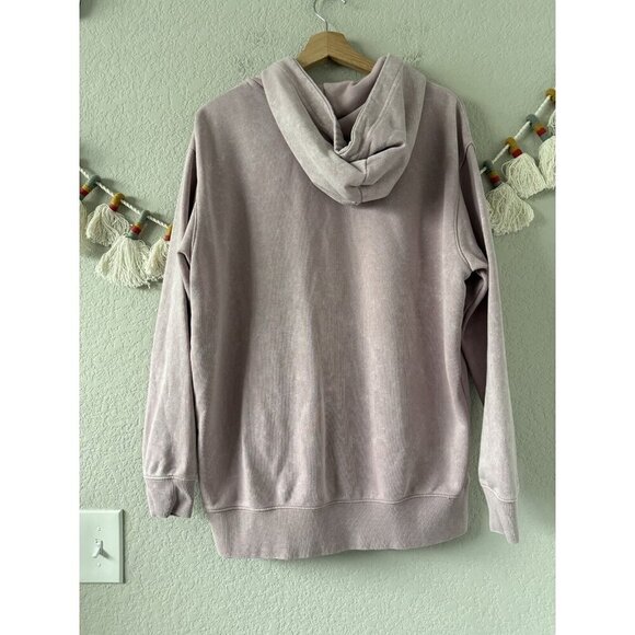 Nike Sportswear Washed Fleece Hoodie And Jogger SET In Champagne Loungewear S/M - Picture 5 of 9